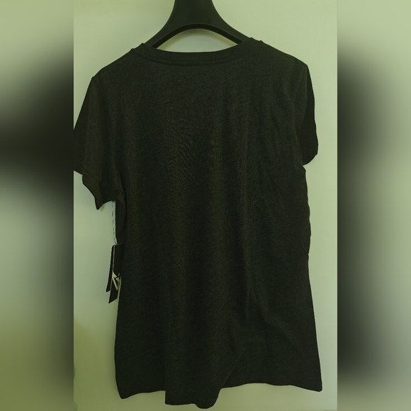 Women's NASCAR Merchandise G-III 4Her by Carl Banks Black V-Neck T-Shirt - Picture 3 of 6